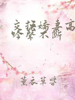 交换娇妻高潮呻吟声不断