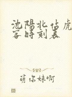 沈阳北站虎跃快客时刻表