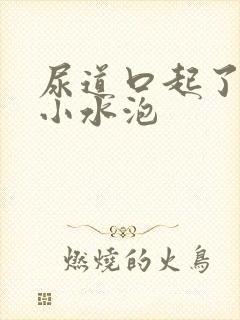 尿道口起了很多小水泡