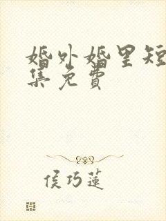 婚外婚里短剧全集免费