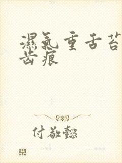 湿气重舌苔白有齿痕