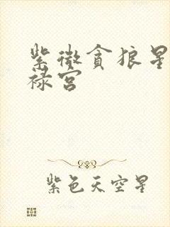 紫微贪狼星入官禄宫