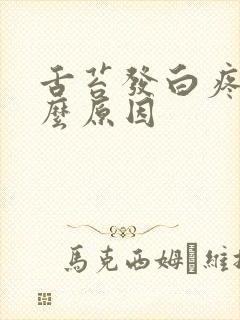 舌苔发白疼是什么原因