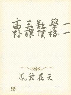 高三数学一对一补课价格一般多少