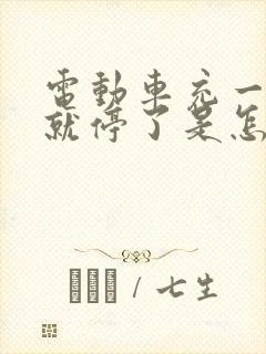 电动车充一会电就停了是怎么回事