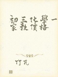 初三化学一对一家教价格