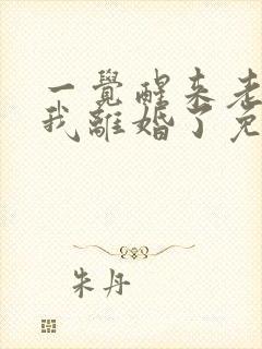 一觉醒来老婆和我离婚了免费阅读