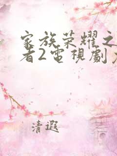 家族荣耀之继承者2电视剧免费观看