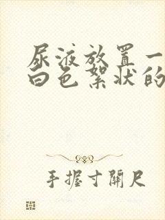 尿液放置一会有白色絮状的沉淀