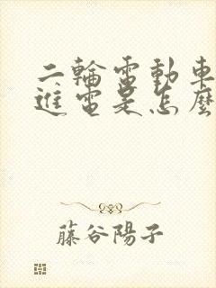 二轮电动车充不进电是怎么回事