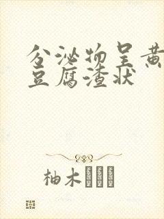 分泌物呈黄绿色豆腐渣状