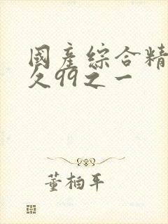 国产综合精品久久99之一