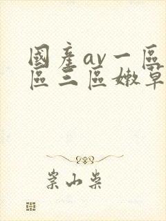 国产av一区二区三区嫩草