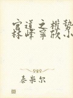 官道之权势滔天林峰宁欣小说