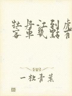 牡丹江到虎林大客车几点有