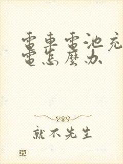 电车电池充不进电怎么办