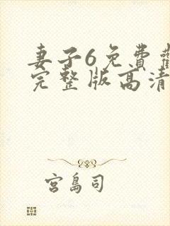 妻子6免费观看完整版高清电视剧