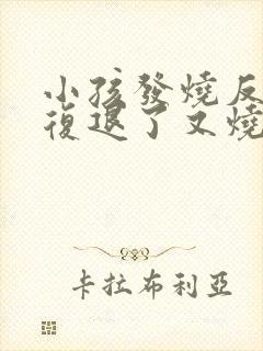 小孩发烧反反复复退了又烧是怎么回事