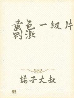 黄色一级片久久刺激