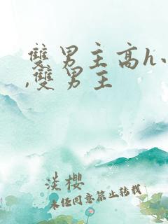 双男主高h小说,双男主