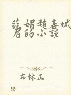 苏媚赵春城和苏眉的小说