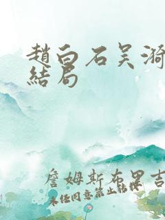 赵白石吴漪最后结局