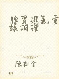 脾胃湿气重应怎样调理