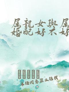 属龙女与属兔男婚配好不好