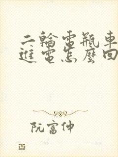 二轮电瓶车充不进电怎么回事