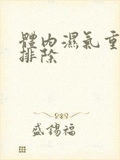 体内湿气重怎样排除