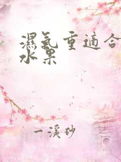 湿气重适合吃啥水果