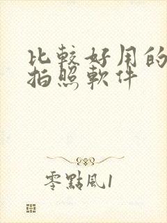 比较好用的美颜拍照软件