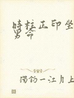 时柱正印坐正财男命