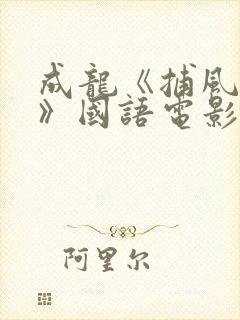 成龙《捕风追影》国语电影免费观看