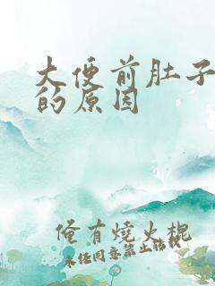 大便前肚子绞痛的原因