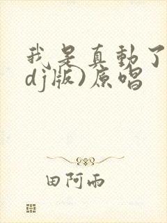 我是真动了情(dj版)原唱