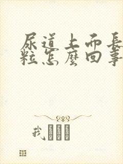 尿道上面长小颗粒怎么回事