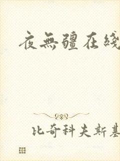 夜无疆在线阅读