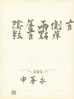 阴唇两侧有小颗粒有点痒