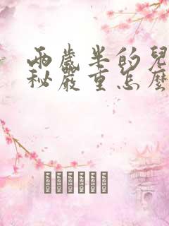 两岁半的儿童便秘严重怎么办