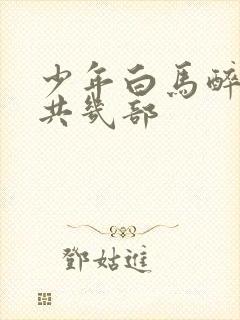 少年白马醉春风共几部