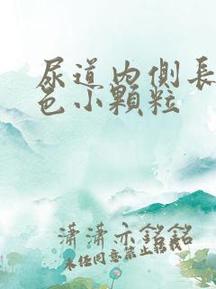 尿道内侧长了白色小颗粒