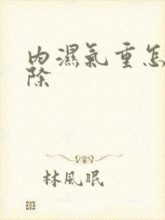 内湿气重怎样祛除