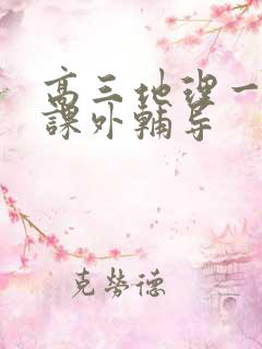 高三地理一对一课外辅导