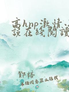 高hnp激情小说在线阅读