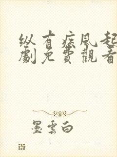 纵有疾风起电视剧免费观看第9集