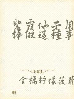 紫霞仙子用金箍棒做这种事