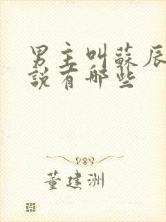 男主叫苏辰的小说有哪些