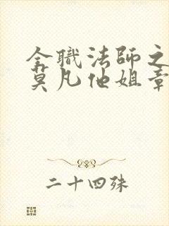 全职法师之我是莫凡他姐章节