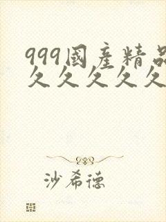 999国产精品久久久久久